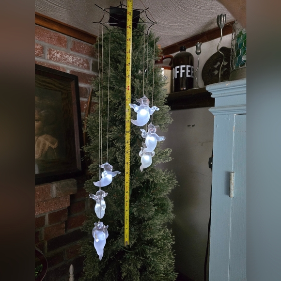 Dept 56 Ghost String Hanging Lights for Halloween Decor Vintage Hard To Find - Picture 10 of 12